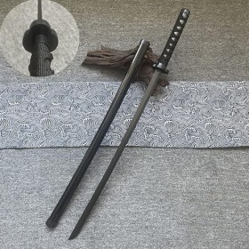 TBHOME Bamboo Anime Samurai Épée, Épée Tang Heng Katana, Adaptée À La Pratique Des Arts Martiaux, Accessoires de Collection d