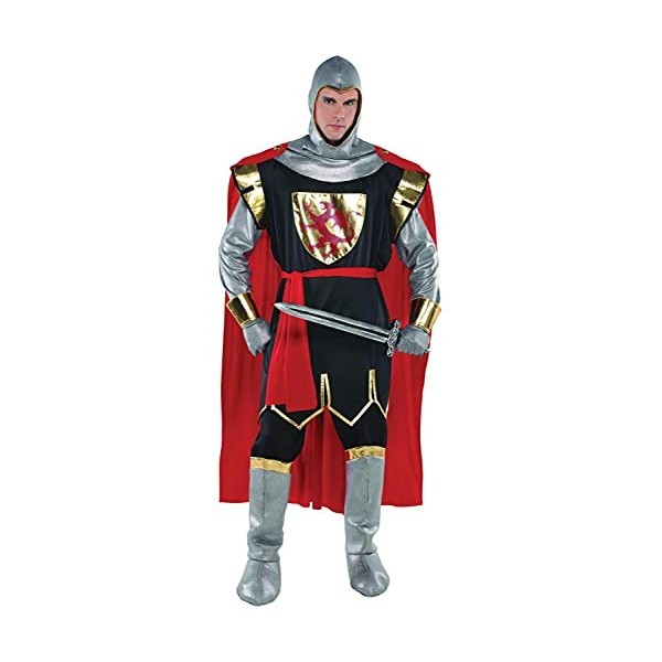 Amscan 996199 Déguisement de chevalier Brave Crusader pour homme poitrine : 106,7 cm 