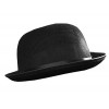 0207VP79Q7F ILOVEFANCYDRESS Petit Chapeau Melon, Feutre Noir 55 Cm-56 cm pour Femme ou Homme Déguisement pour Enfant