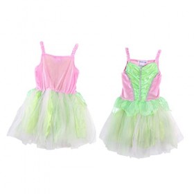 Holibanna 2 Pièces Costumes Fée Déguisement Filles Princesse Aile Costumes De Lutin Tenues Vertes Tenue Pour Filles Costumes 