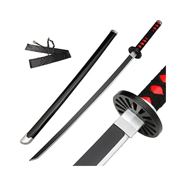 Épée Accessoires Dhalloween Katana Demon De Slayer Tanjirou Sabre Japonais Cosplay Tanjirou Samurai Sword Décoration De Fan 