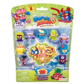 Magic Box Toys Superzings Blister 10 Figurines Séries 3 PSZ3B016IN00