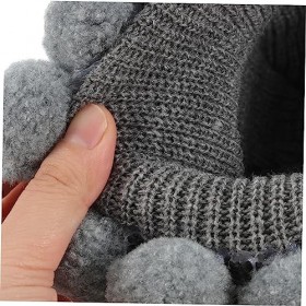 Abaodam 3 Pièces Perruque Accessoires Costume Lingettes Cosplay Costumes Accessoires Photo De Noël pour Photoshoot Nouveau-Né