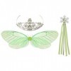 Yokam Magic Fairy Stick, bâton Brillant, Accessoires de Costumes, Kids Angel Wings Fancy déguiser Les Ailes de Papillon de fé