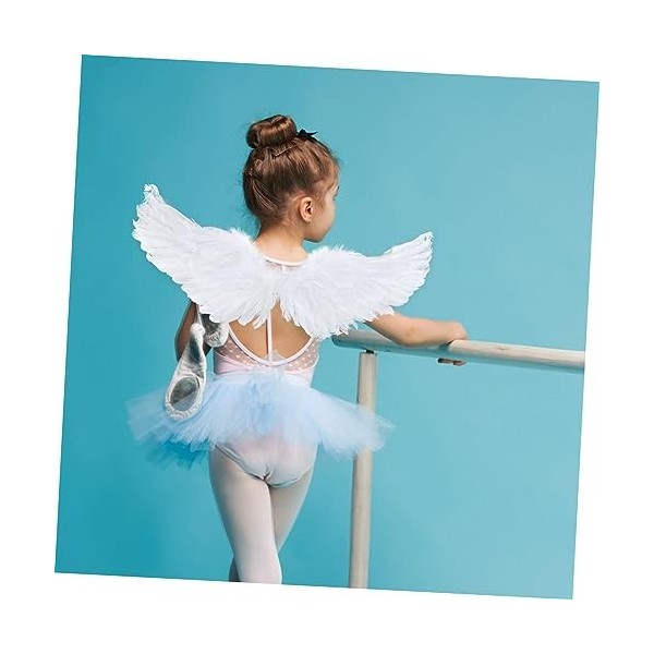 Toyvian 5 Pièces Ailes DAnge Enfants Aile Enfants Costume Carnaval Cosplay Costume Cosplay Costume Accessoires Aile De Fée A