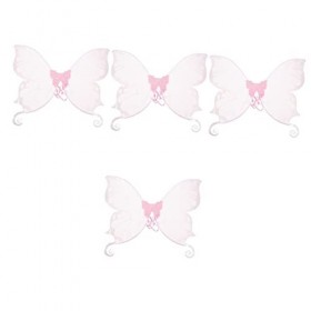 VILLCASE 4 Pièces Ailes De Fée Robes Pour Adolescentes Costume DAiles Costume De Fée Adulte Costumes De Performance De Carna
