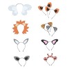 Beaupretty 30 Pièces Bandeau Sur Le Thème Des Animaux Enfants Costumes Accessoires De Cheveux Pour Enfants Décor De Bal Jungl