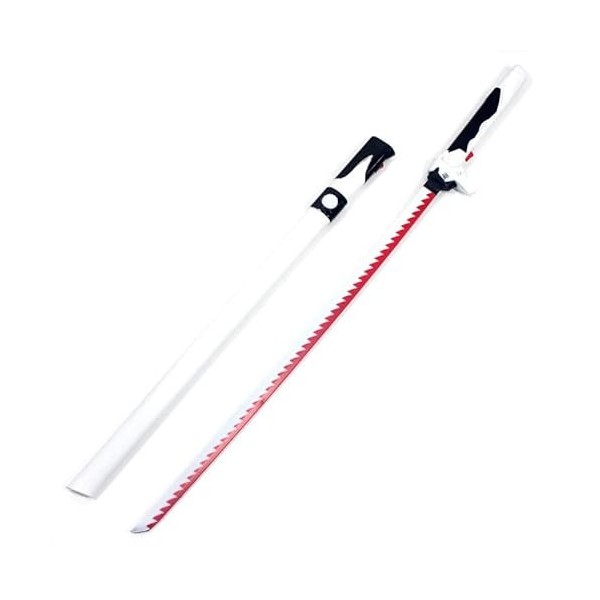 MDINKSL Anime Samurai Sword, Cos Modèle Darmes De Lépée en Bois, des Accessoires Darmes pour Enfants Jouets Décoratifs Col