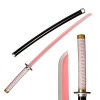 PICFEA Katana Cosplay Épée Demon Slayer Anime Lame Bambou Épée Exquisite Accessoire pour Fans dAnime Enfant Anniversaire Cad