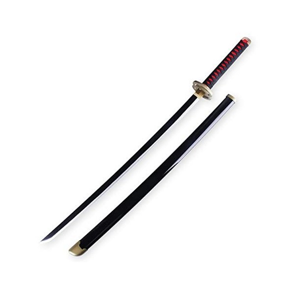 PICFEA Katana Demon Slayer Bambou Lame Nichirin Épée Cosplay Samouraï Épée Halloween Décoratif Accessoires Epée Meilleur Cade