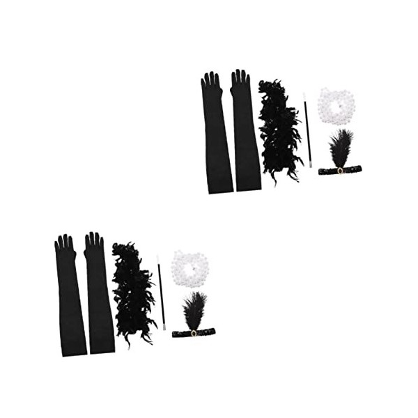 INOOMP 5 Ensembles De Colliers De Costume De Fille À La Mode Fixés Pour Bandeaux De Maquillage Pour Accessoires Vintage Pièce