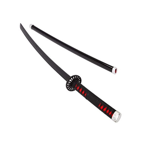 PICFEA Katana Cosplay Épée Bambou Lame Japonais Anime Demon Slayer 75cm/100cm Samouraï Épée Halloween Décoratif Accessoires É