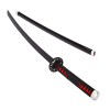 PICFEA Katana Cosplay Épée Bambou Lame Japonais Anime Demon Slayer 75cm/100cm Samouraï Épée Halloween Décoratif Accessoires É