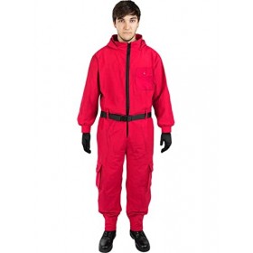 Funidelia | Combinaison Squid Game - Officiel Netflix pour femme et homme Netflix, Le Jeu du calmar - Déguisement pour Adulte