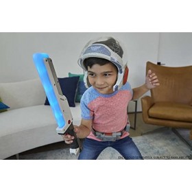 Disney Pixar Buzz l’Éclair Visière de Buzz l’Éclair, déguisement violet, rouge et blanc avec sangle ajustable et visière mobi