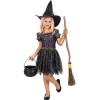 Funidelia | Déguisement sorcière glitter pour fille Sorcières, Magiciens, Halloween, Horreur - Déguisement pour enfant et acc