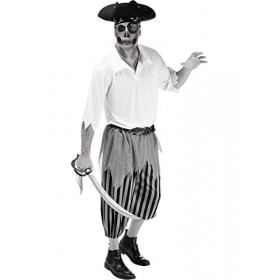 Funidelia | Déguisement pirate zombie pour homme Mort-vivant, Horreur - Déguisement pour Adultes et accessoires pour Hallowee