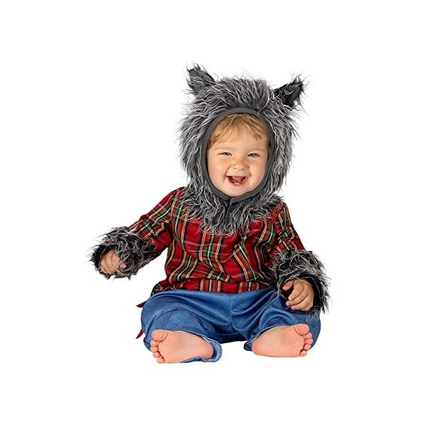 Funidelia | Déguisement loup-garou bébé pour bébé Loup-garou, Grand méchant loup - Déguisement pour bébé et accessoires pour 