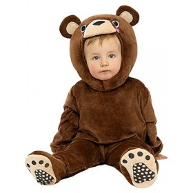 Funidelia | Déguisement ours brun pour bébé Animaux - Déguisement pour Enfant et accessoires pour Halloween, carnaval et fête