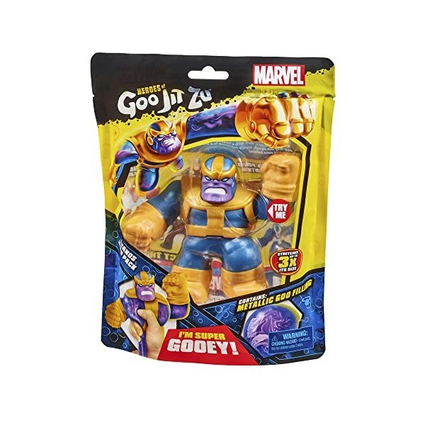 Heroes of Goo JIT Zu Figurine daction Marvel Thanos Multicolore CO41203 