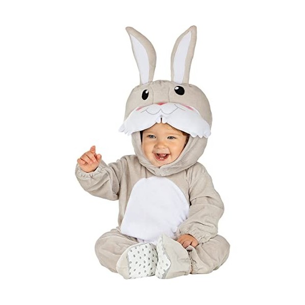 Funidelia | Déguisement de lapin pour bébé pour bébé Animaux - Déguisement pour bébé et accessoires pour Halloween, carnaval 