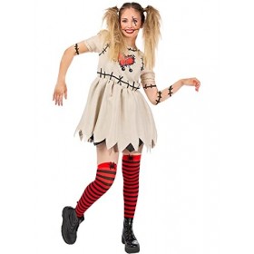 Funidelia | Déguisement Poupée vaudou pour femme Poupée, Pantin et Marionnette - Déguisement pour Adultes et accessoires pour