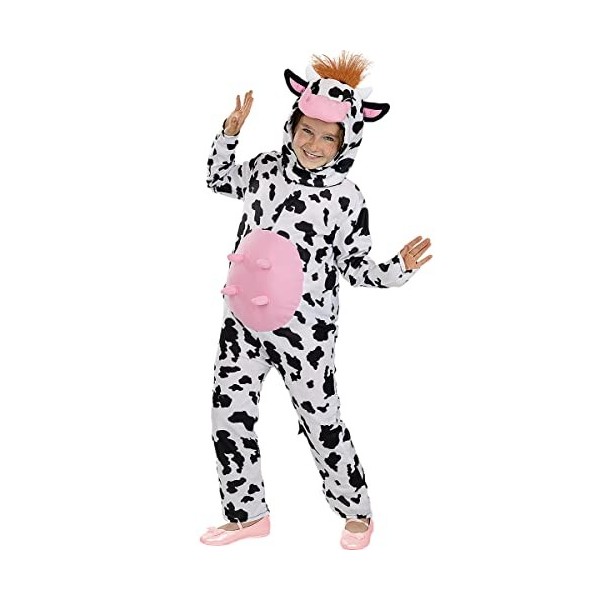 Funidelia | Déguisement vache pour fille et garçon Animaux, Ferme - Déguisement pour Enfant et accessoires pour Halloween, ca