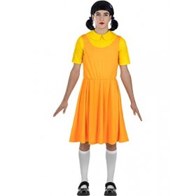 Funidelia | Déguisement Poupée de Squid Game Officiel Netflix pour femme Le Jeu du calmar - Déguisement pour Adultes et acces