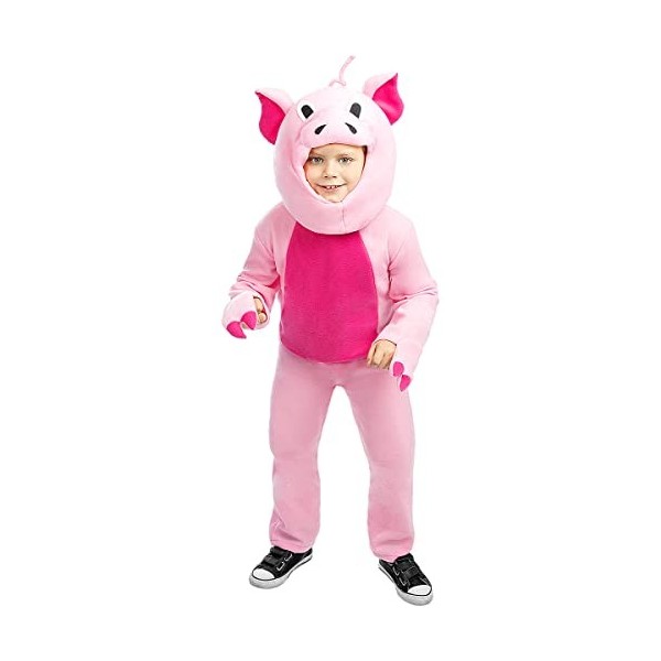 Funidelia | Déguisement de Cochon pour Fille et garçon Taille 10-12 Ans Animaux - Couleur: Multicolore, Accessoire pour dégui