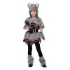 OhMill Costumes Déguisement de Loup-Garous pour Enfant Jeu de Rôle dAnimal Costume d’Halloween en Fausse Fourrure Accessoire