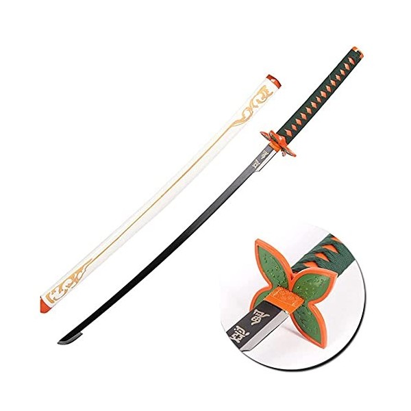 Uvency Démon Tueur Kocho Shinobu Épée de Samouraï Pour Soirée À Thème Accessoires de Cosplay Jouets Déguisements Accessoires 