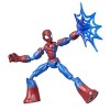 Marvel- Venom Spider-Man Action Figurine Pliable et Mobile 15 cm avec Accessoires en Maille pour Enfants à partir de 6 Ans, E