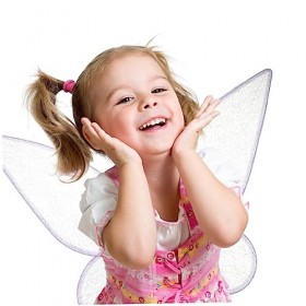 Abaodam 5 Pièces Ailes De Papillon Halloween Costumes Place Des Enfants Filles Vêtements Princesse Accessoires Nativité Costu