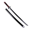 JRPT Anime Cosplay Katana Cos Bamboo Sword En Bois Blade de Scabard, Jeu de Rôle de Collection Adulte, Accessoires DArmes Co