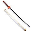 JRPT Anime Cosplay Katana Cos Bamboo Sword En Bois Blade de Scabard, Jeu de Rôle de Collection Adulte, Accessoires DArmes Co