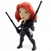 JADA TOYS- Figura Metal La Viuda Negra Does Not Apply Figurine Marvel Black Widow Die-cast 10 cm Noir, 253221014, Multicolour