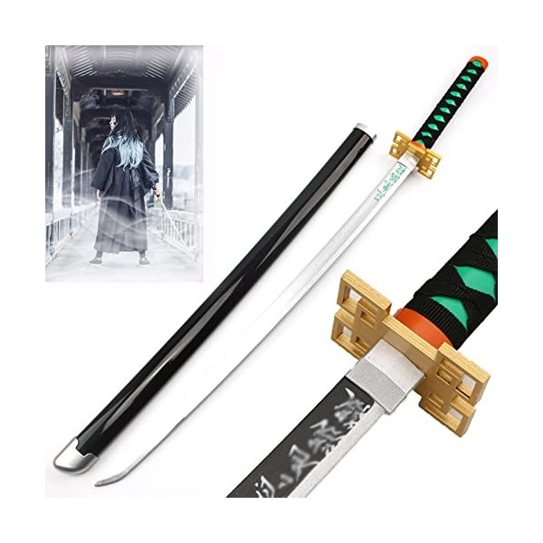 Tsugikuni Yoriichi Samurai Sword Sabre Demon De Slayer Katana Jouet Katana  Japonais Anime Enfants Jouets Halloween Accessoire