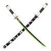 Generisch Katana Anime Shinazugawa Sanemi Samurai Sword Cosplay Demon De Slayer Sabre Japonais Armes Daccessoires De Cosplay