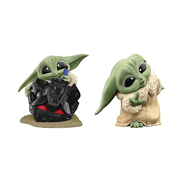 Star Wars Hasbro F5941 The Bounty Collection Série 5 Grogu Lot de 2 Figurines pour Enfants à partir de 4 Ans Multicolore 5,5 