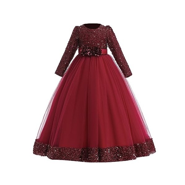 Yavion Robe Enfant Fille Noel Deguisement Bebe Tenue Noel Famille Robe De Fetes DéGuisement Enfant Fille Déguisement Indien E