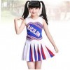 SHERCHPRY 2 Pièces Fille Vêtements Fille Tenue Filles Vêtements Enfants Jeu De Rôle Uniforme Enfants Costume Enfants Cosplay 