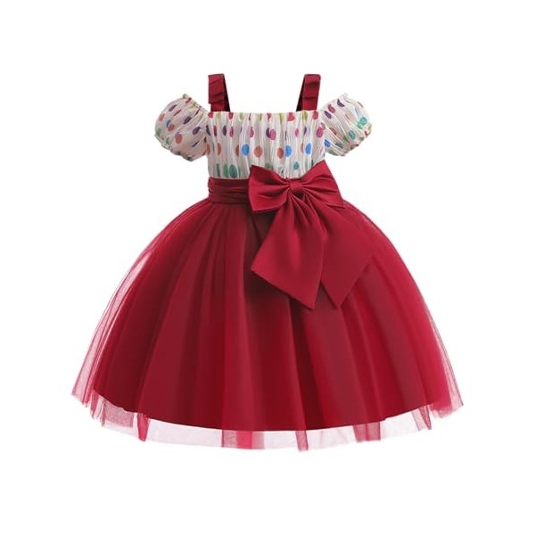 Yavion Habit Bebe Lutin Deguisement Fille 8 Ans Tenue Mère Noël Robe Soiree Paillette DéGuisement Enfant Fille Deguisement Pe