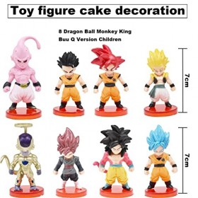 BSNRDX Cake Topper, 8pcs Mini Figurine Ornements Décoration Gateau Anniversaire pour Enfants Jouets Ensemble Toy Collection C