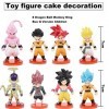 BSNRDX Cake Topper, 8pcs Mini Figurine Ornements Décoration Gateau Anniversaire pour Enfants Jouets Ensemble Toy Collection C