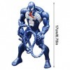 Hilloly Avengers Figure, 2PCS Avengers Titan Hero Series Action Figure, Figurine de Spider-Man und Venom Figure, 16 cm Modèle