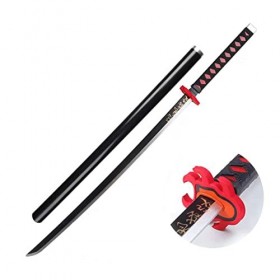 Uvency Pu Mousse Samouraï Épée Japonais Katana Démon Tueur Lame Arme Jouet Jeu de Rôle Accessoires Pour Les Fans DAnime Jour