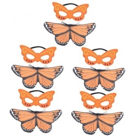 Abaodam 5 Ensembles DAiles De Papillon Cape Papillons Aile Châle Papillon Masque Ailes Costume Grand Papillon Fée Costume En