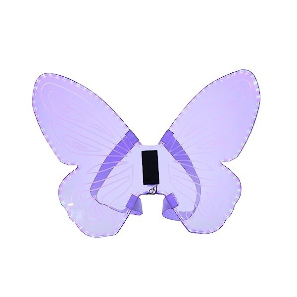 Toyvian 1 PC Ailes De Papillon Rougeoyantes Ailes De Costumes De Princesse Costume Cosplay Accessoires Ailes De Fée De Prince