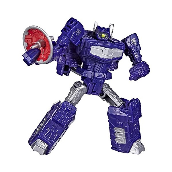 Transformers Toys Generations Legacy Core Shockwave Figurine daction – 8 et Plus, 8,9 cm, Multicolore F3009 