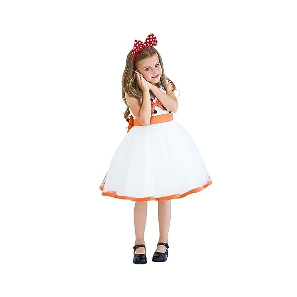 Yavion Costume Noel Bebe Fille Deguisement Encanto Fille Tenue De Fete Robe De Princesse Fille 6 Ans DéGuisement Enfant Fille